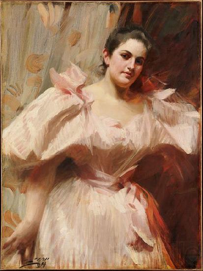Anders Zorn Frieda Schiff, Later Mrs. Felix M. Warburg Norge oil painting art